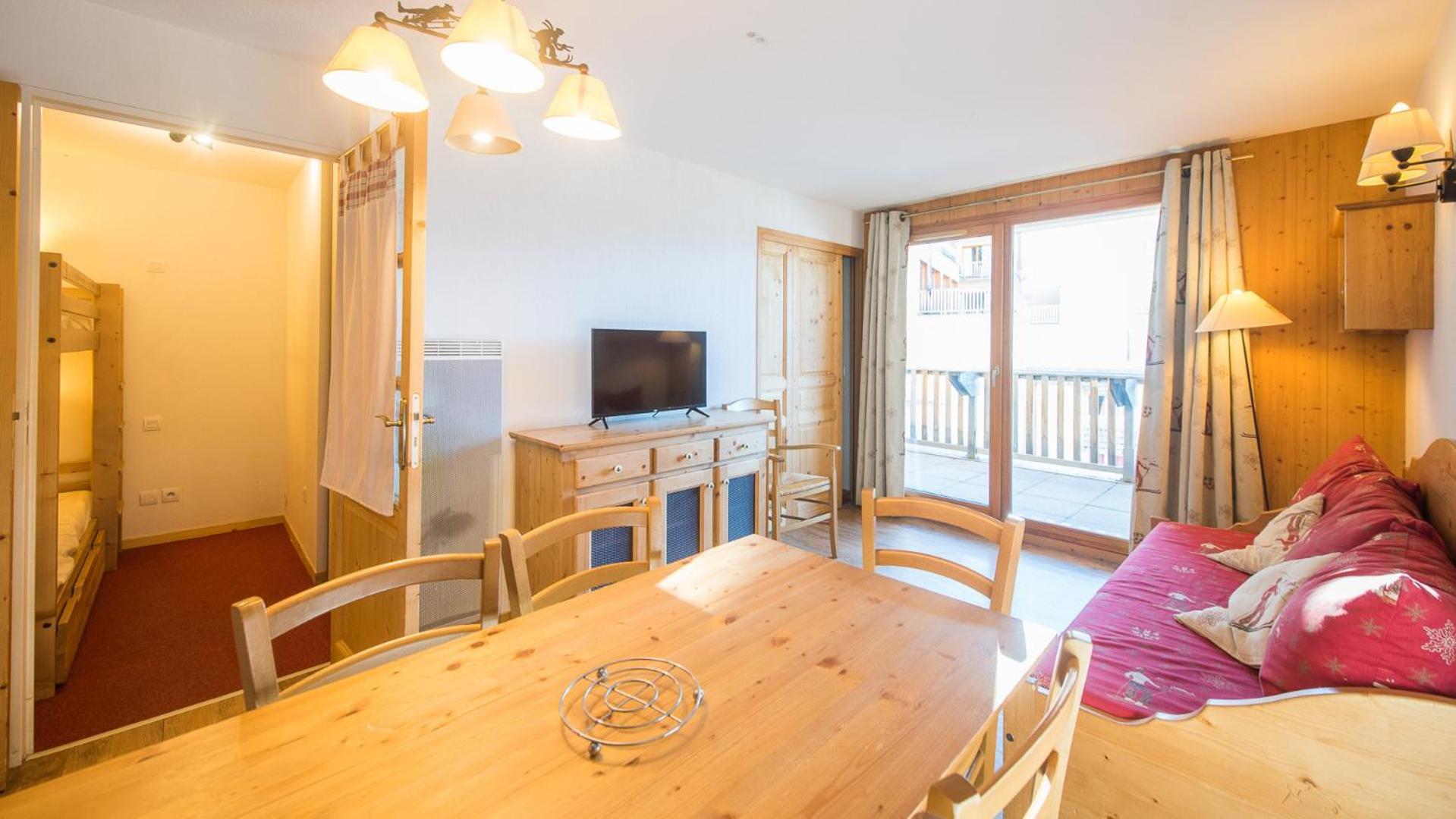 B305- Appartement 2 pieces cabine 6 personnes Orcières Esterno foto