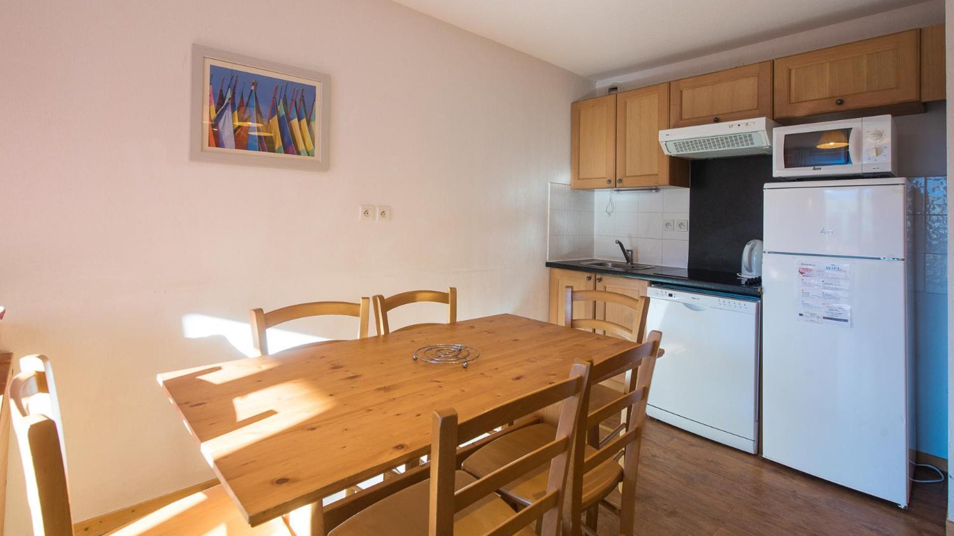 B305- Appartement 2 pieces cabine 6 personnes Orcières Esterno foto